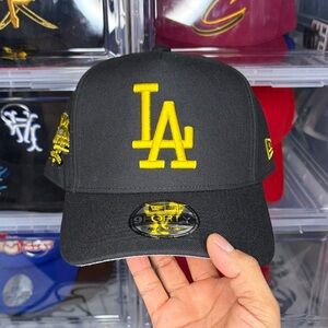 Black and Yellow LA SnapBack